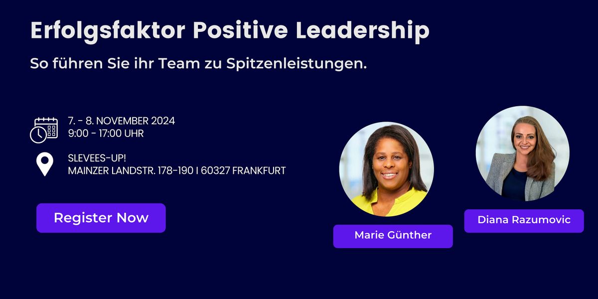 Erfolgsfaktor Positive Leadership