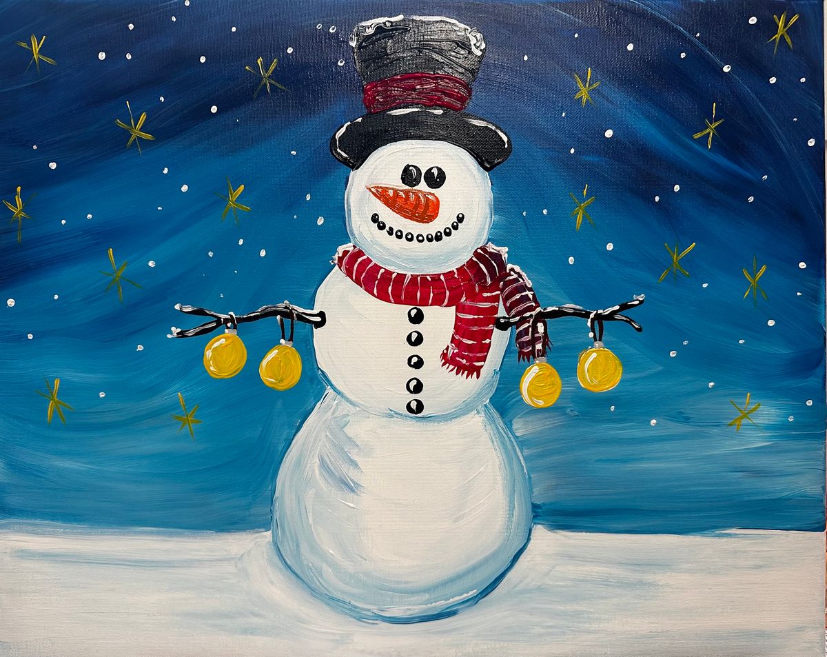 Silverstar Brew Pub VERNON \u201c Winter Snowman\u201d Paint & Sip Event 