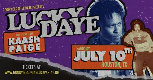 LUCKY DAYE & KAASH PAIGE LIVE IN CONCERT