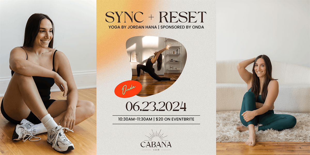 Sync + Reset Rooftop Yoga by Jordan Hana