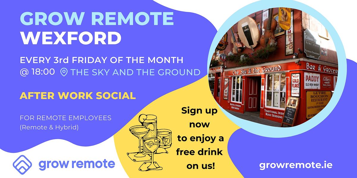 Remote Worker Meetup - Grow Remote Wexford