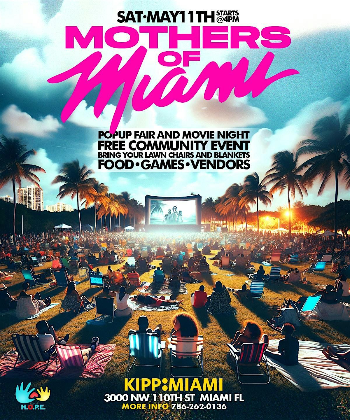 MOM - MOTHERS OF MIAMI POPUP EVENT AND MOVIE NIGHT