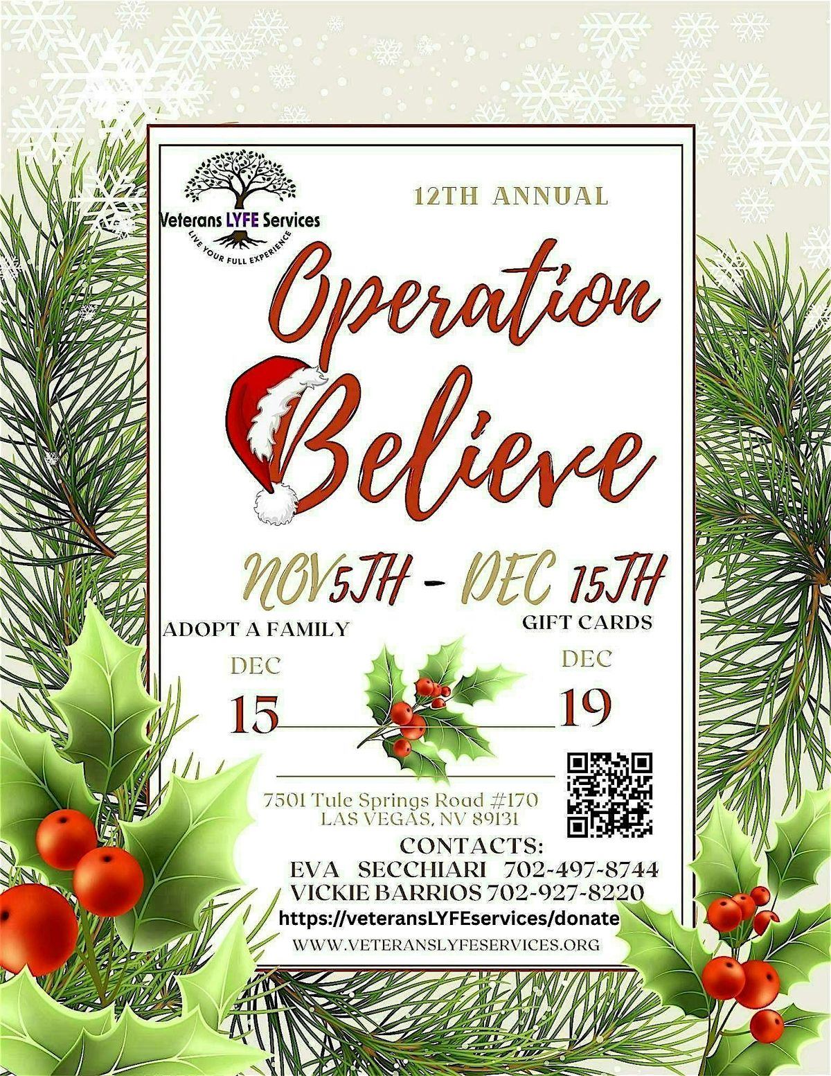 12th Annual Operation Believe