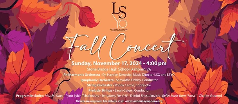 LSYO Fall Concert