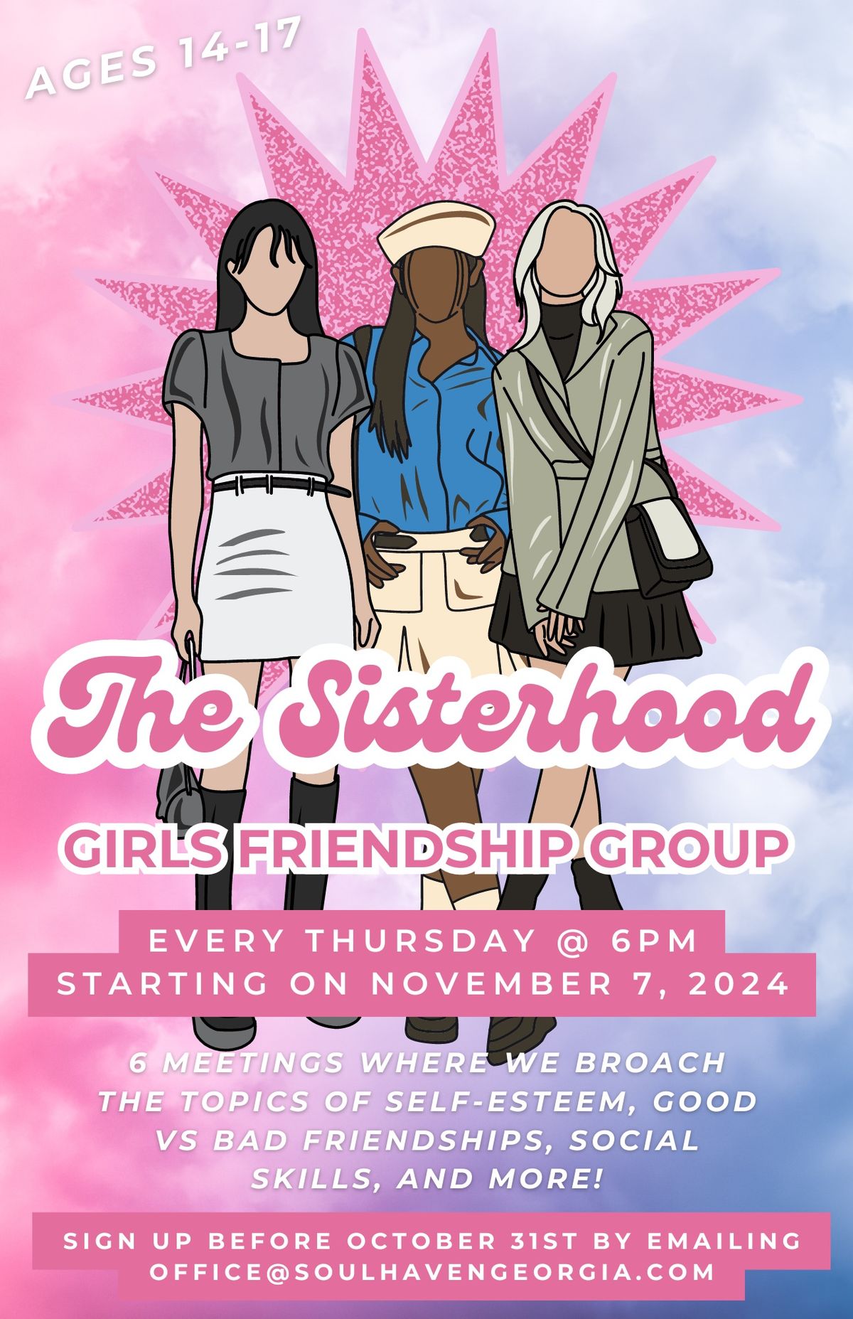 Teens Girls Friendship Group