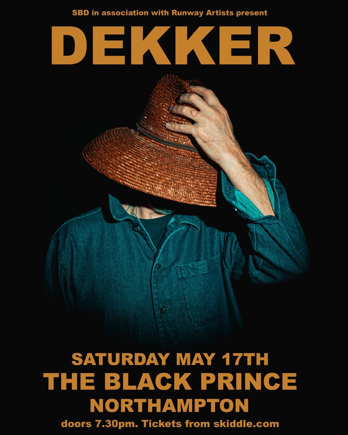 Dekker + support | The Black Prince, Northampton