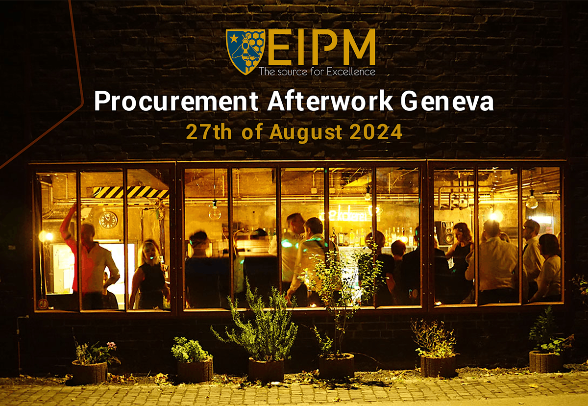 EIPM Procurement Afterwork Geneva