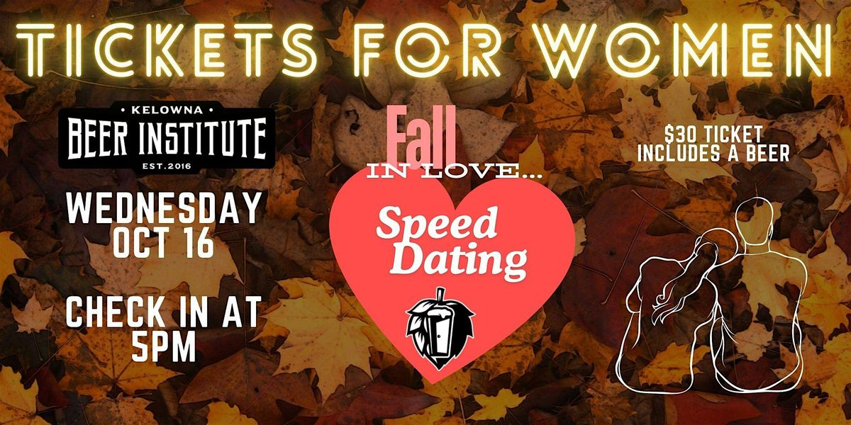 Speed Dating - WOMEN SEEKING MEN