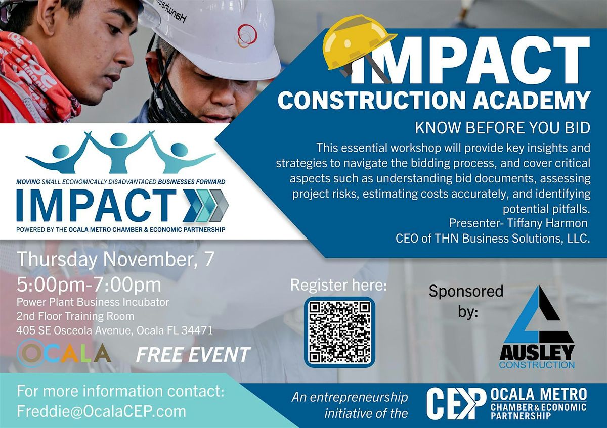 IMPACT Construction Series: Know Before You Bid