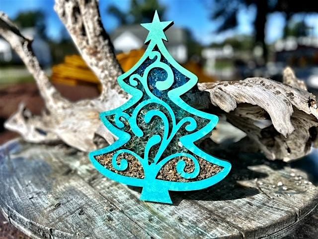 Resin Whimsical Wood Tree