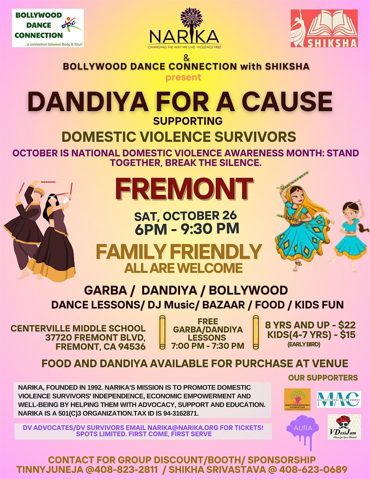 NARIKA - DANDIYA FOR CAUSE supporting Domestic Violence Survivors