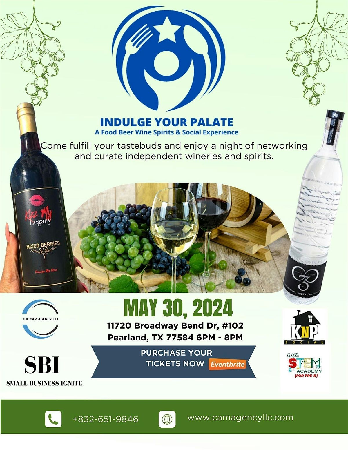 Indulge Your Palate ( A Food, Beer, Wine and Spirits Tasting) @KNP Social