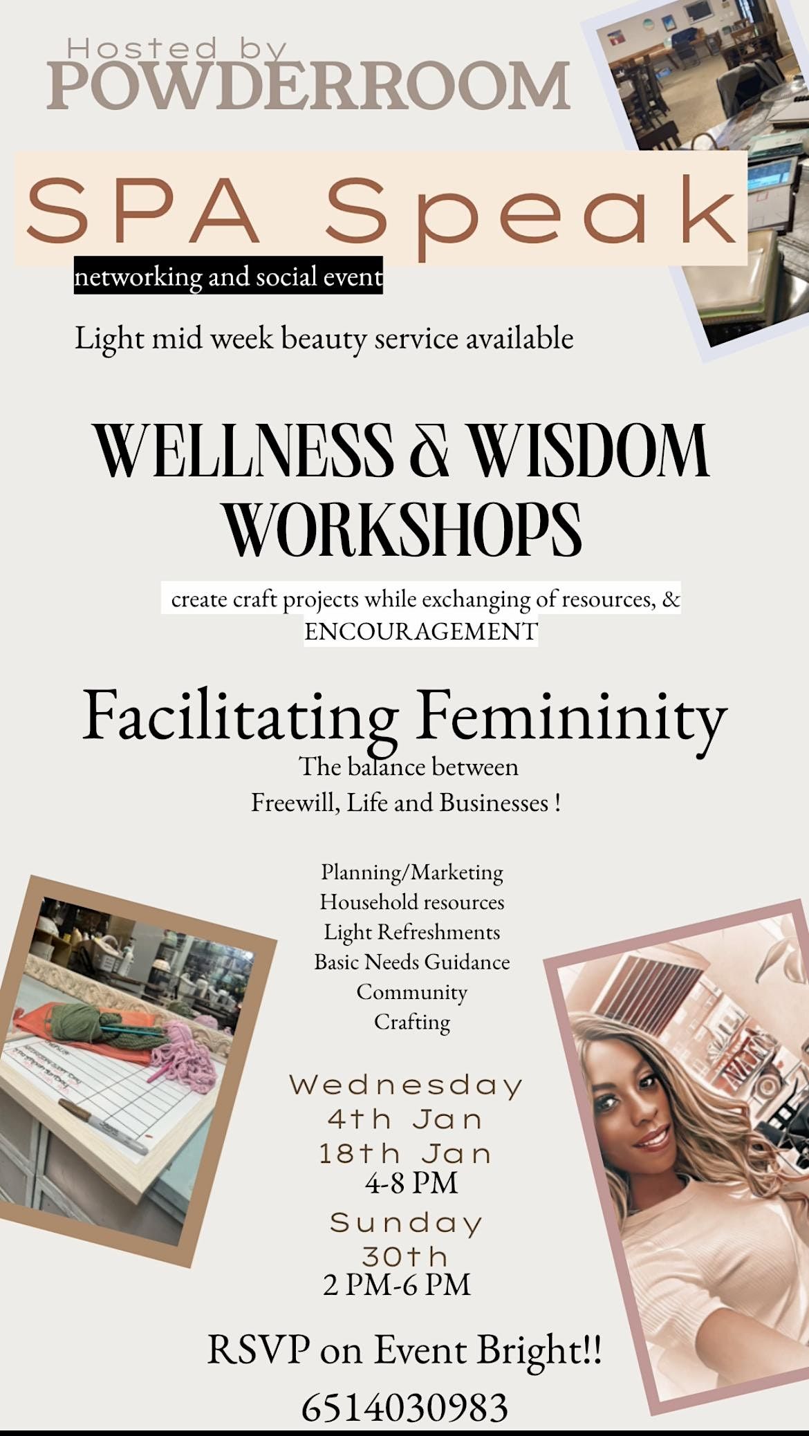 Wellness & Wisdom Workshops