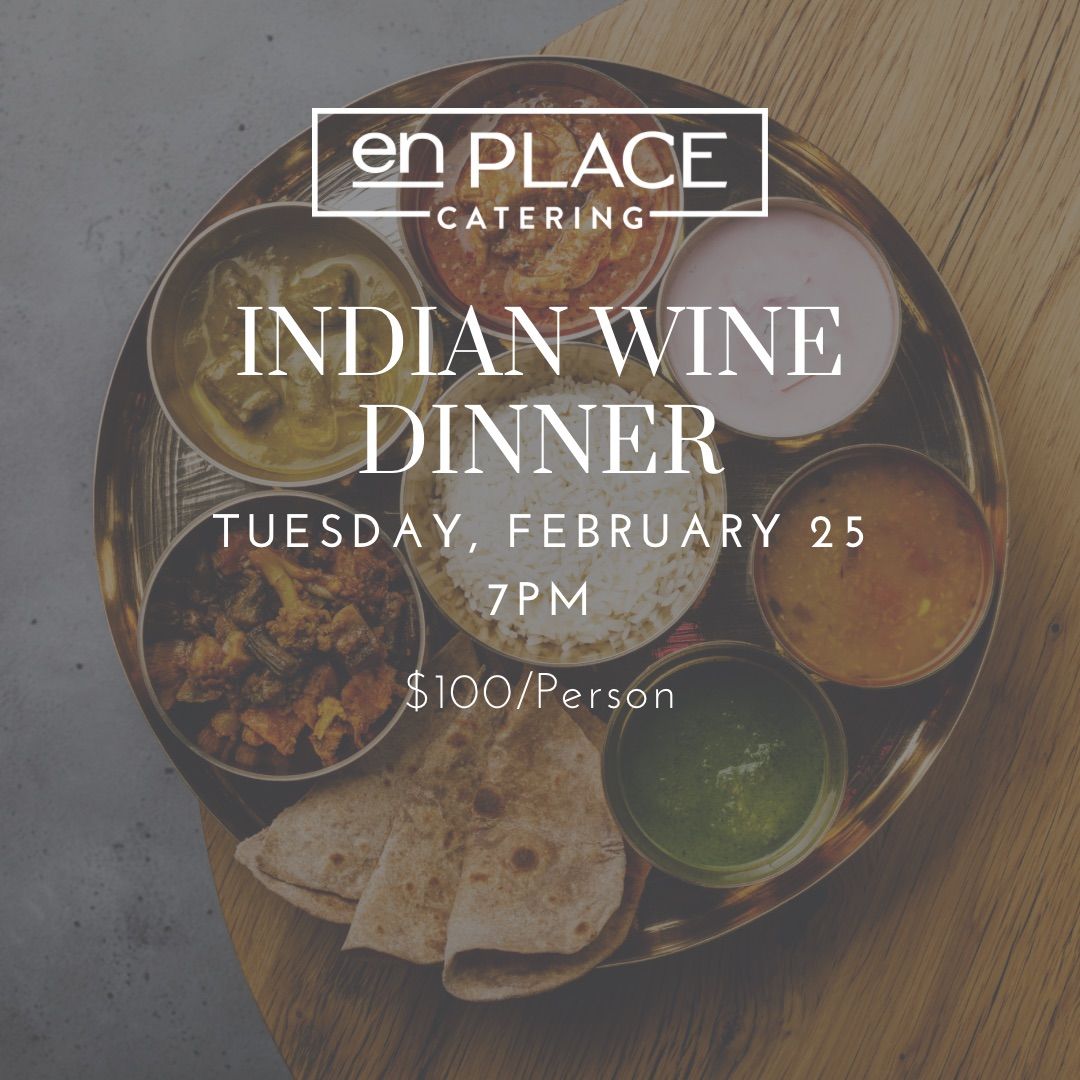 Indian Wine Dinner