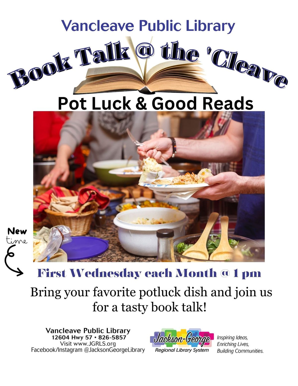 Book Talk @ the 'Cleave 