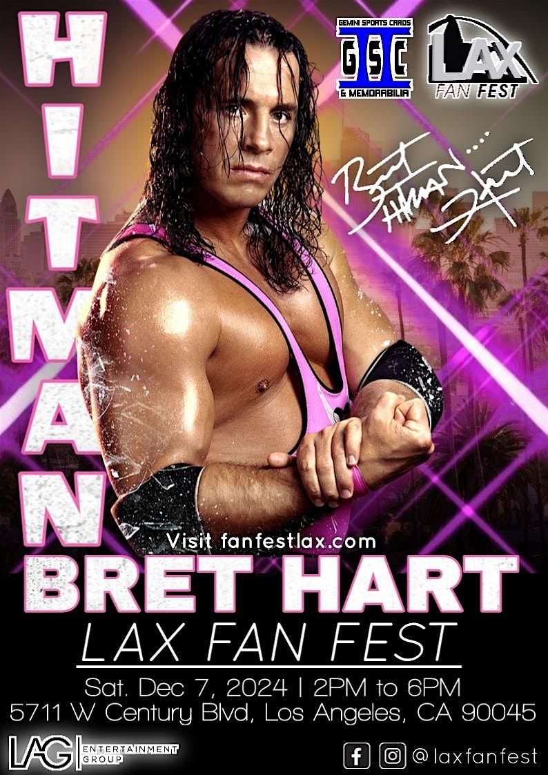 Bret The Hitman Hart Ultimate Meet and Greet Experience