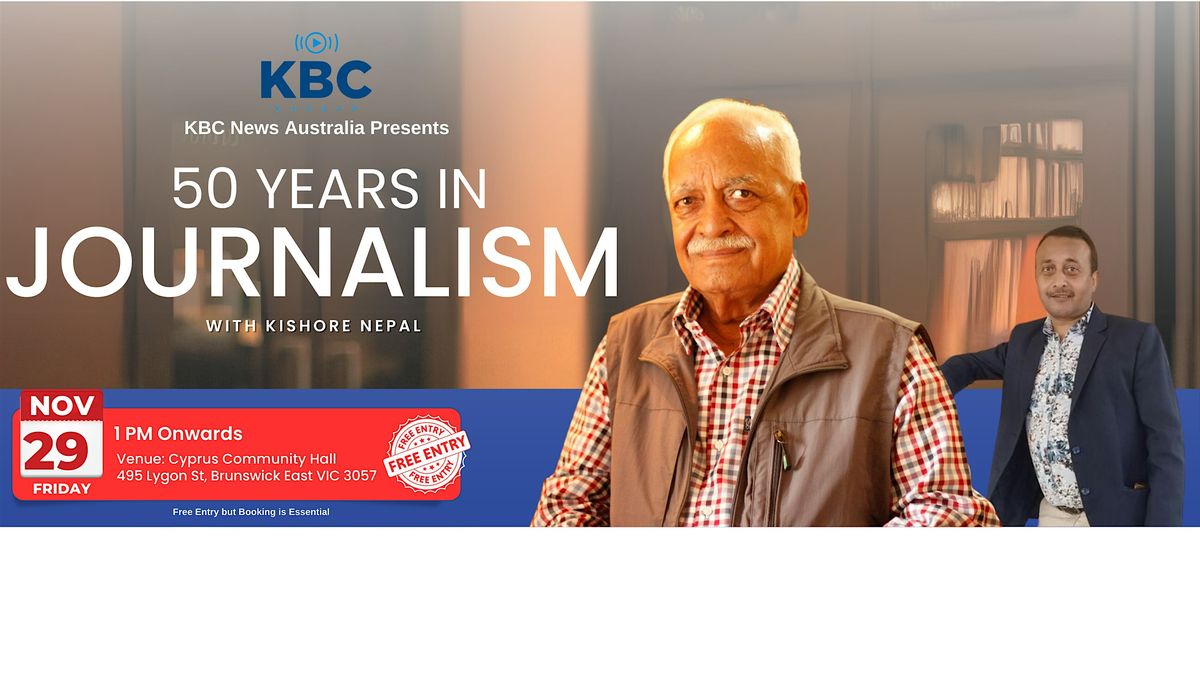 50 Years in Journalism with Kishore Nepal.