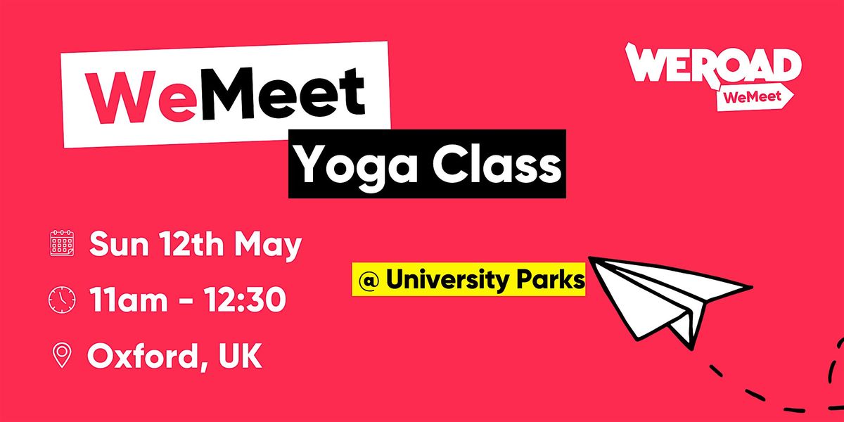 WeMeet Yoga @ University Parks