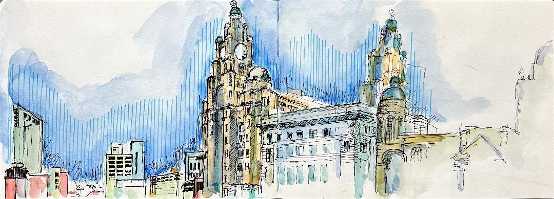 Liverpool Urban Sketchers 10th Anniversary Weekend Celebration