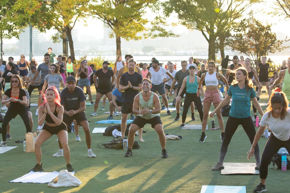 Healthy on the Hudson x lululemon HIIT, Pier 46 at Hudson River Park