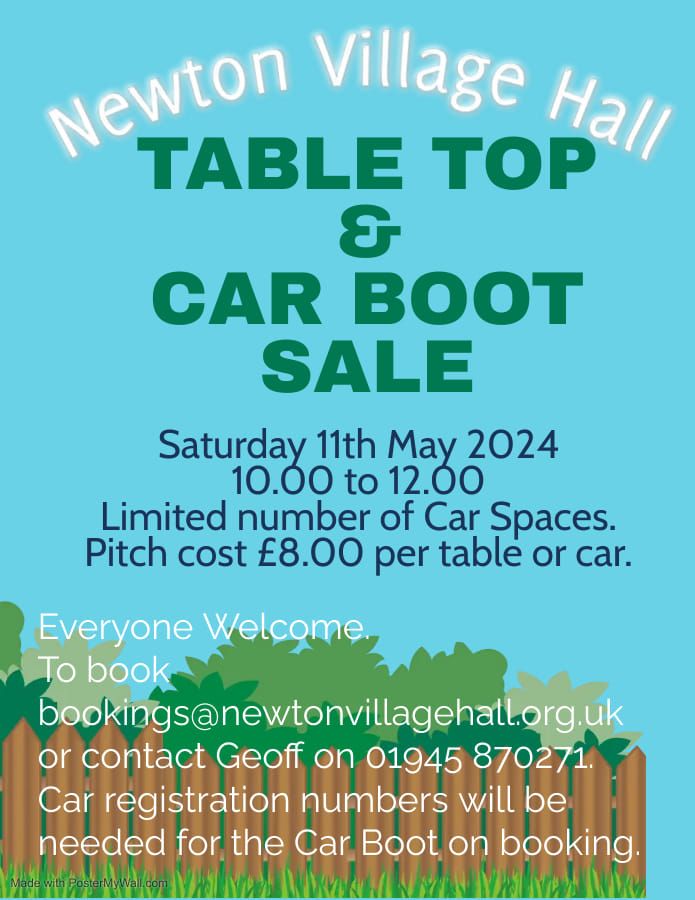 Table Top & Car Boot Sale