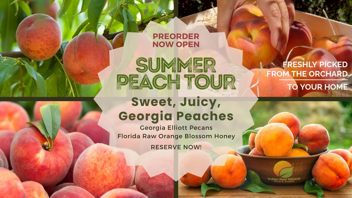 Fresh Georgia Peaches Sales Event - Vero Beach, FL
