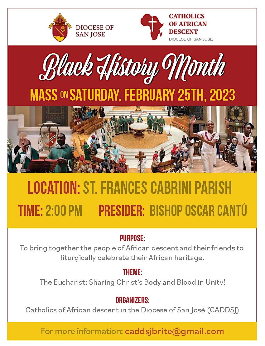 2023 Black History Month Mass