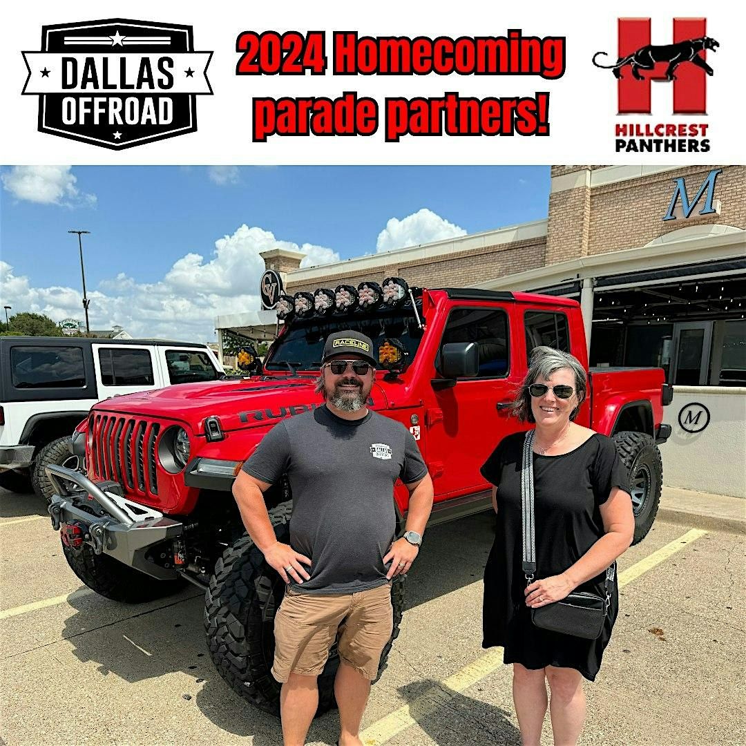 Hillcrest HS Homecoming Jeep Parade