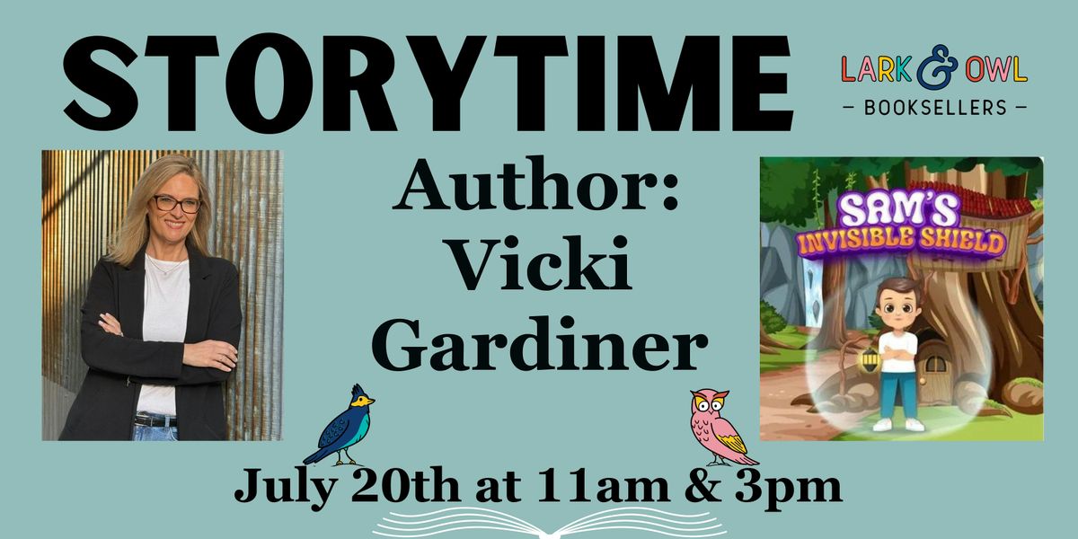 Local Author Story Time:  Vicki Gardiner