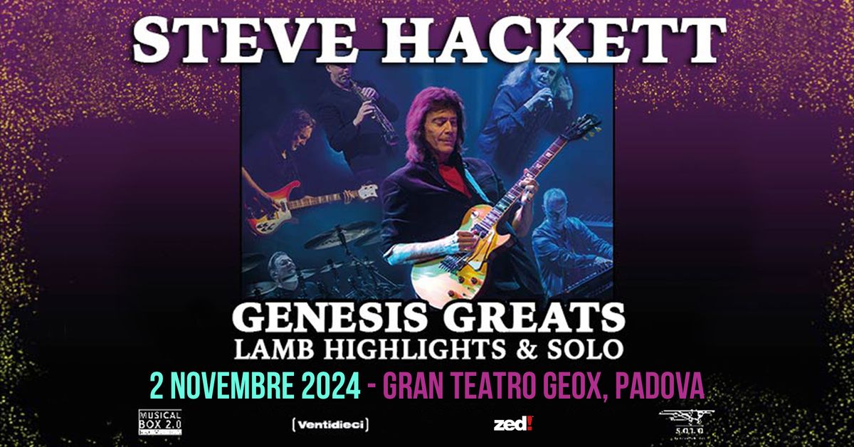 STEVE HACKETT - Genesis Greats, Lamb Highlights & Solo