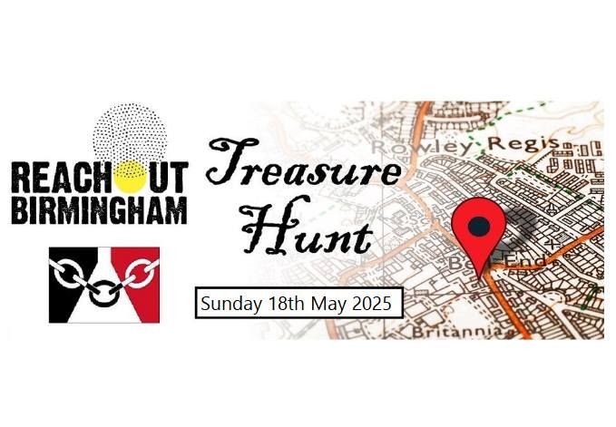 Treasure Hunt supporting ReachOut Birmingham