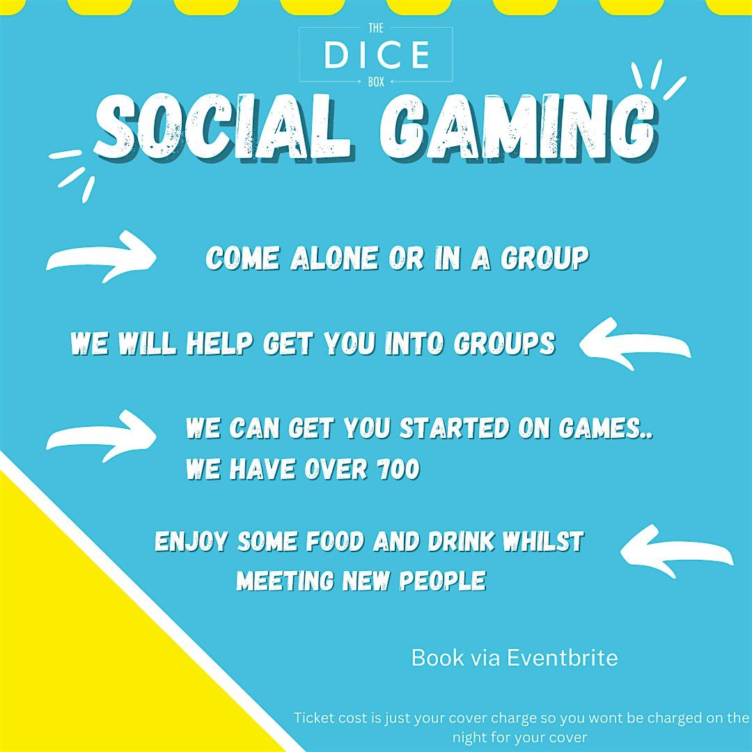 Social Thursday (14th Nov)