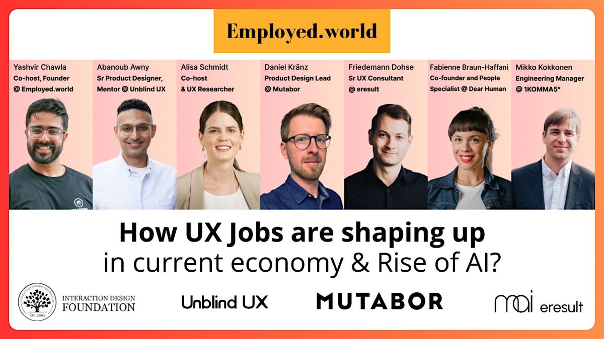 UX 2025 - How UX Jobs are Shaping Up in\u2028the Current Economy & Rise of AI?