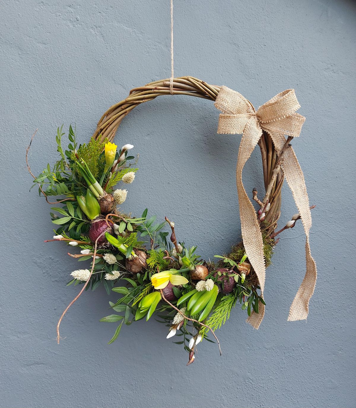 Make a Living Spring Wreath with Kate of Sow & Sprout Flower Co.