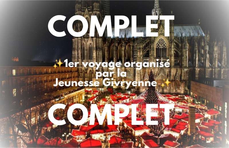 Voyage \u00e0 Cologne organiser par la Jeunesse Givryenne\ud83d\ude8c\ud83c\udf85\u2728 