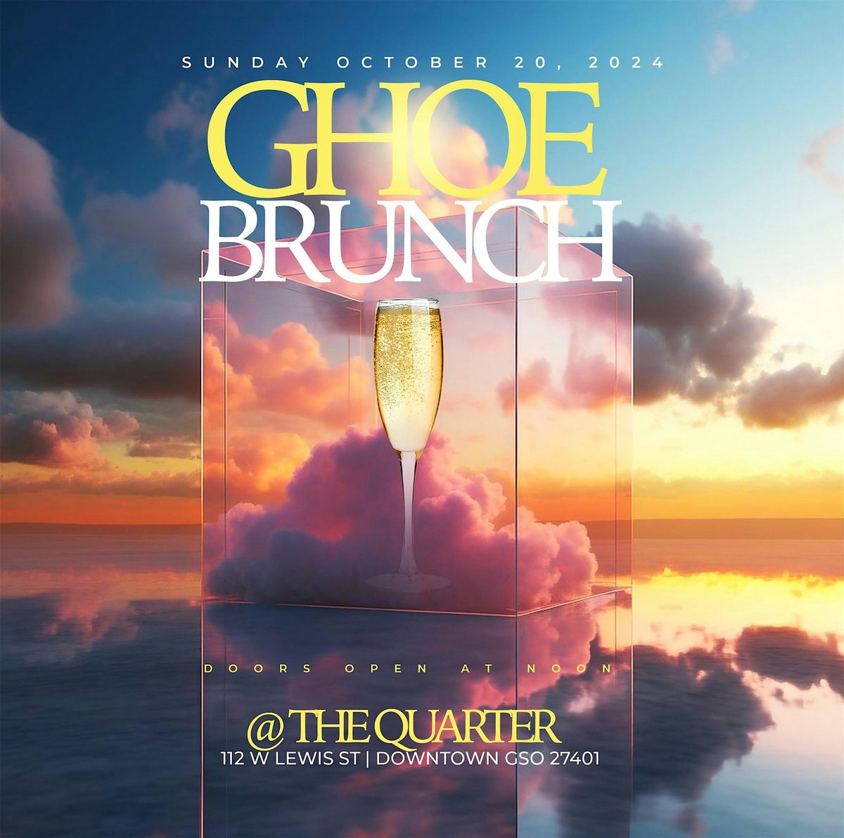 #GHOE Sunday {BRUNCH & DAY PARTY }