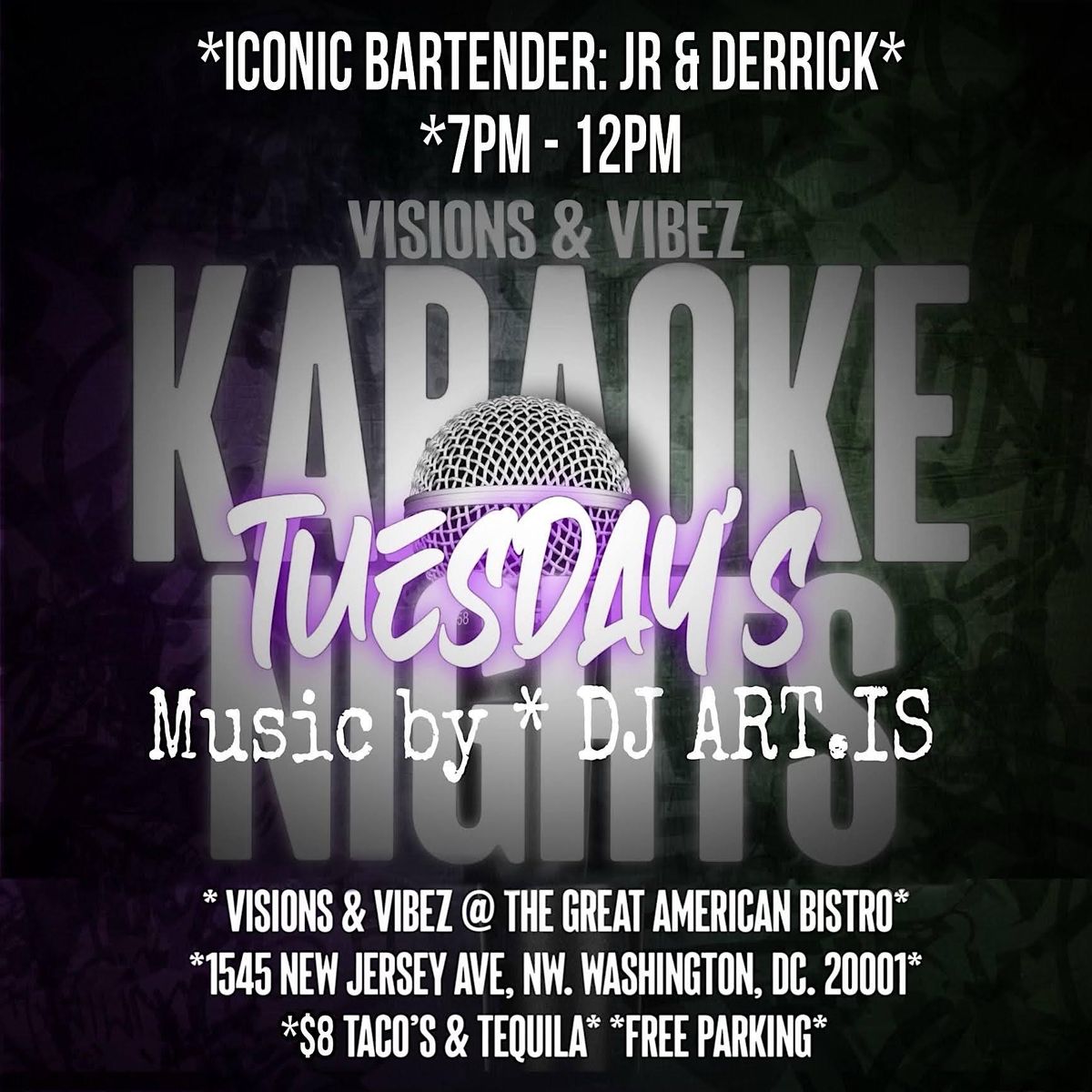 Visions & Vibez Karaoke Nights