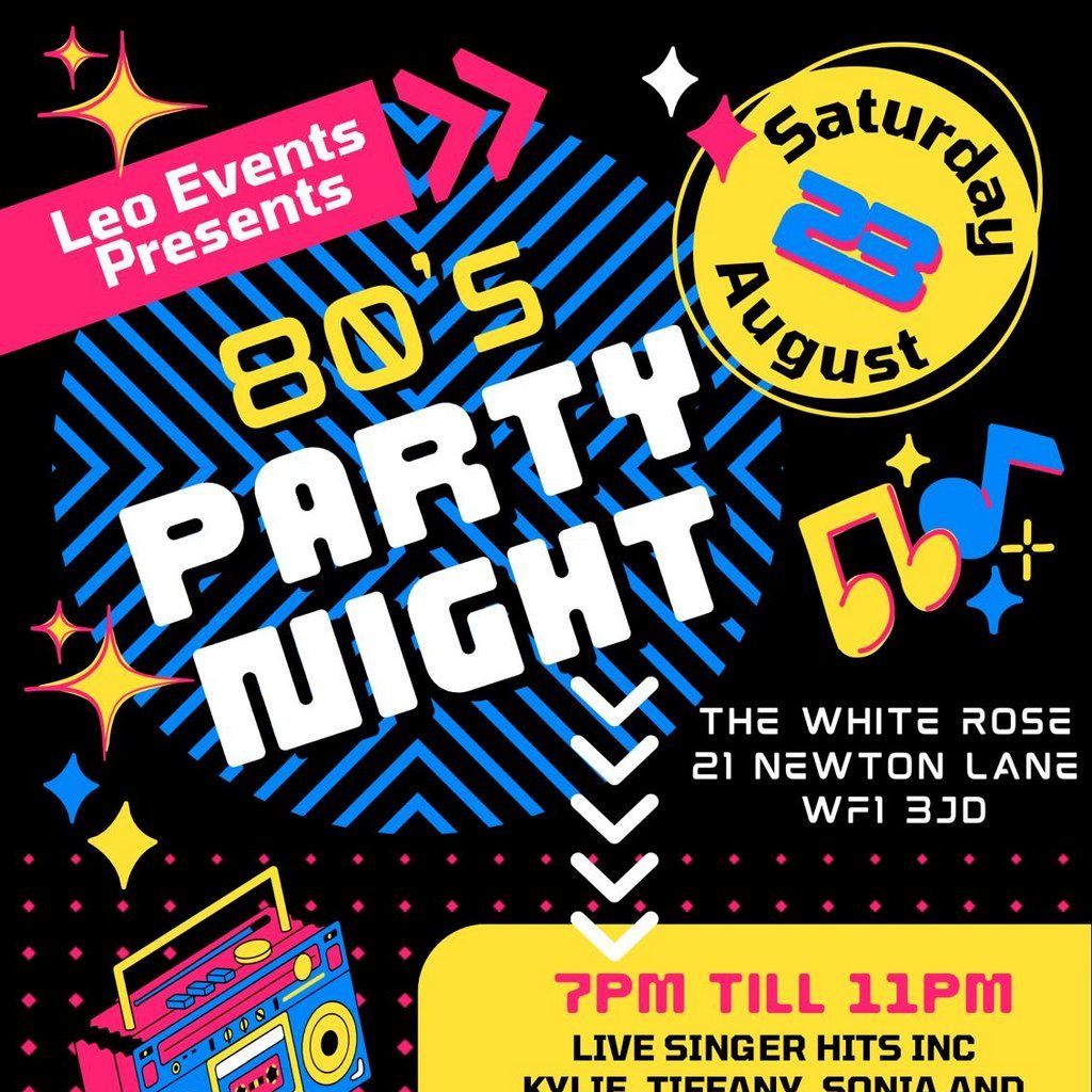 80s Party Night