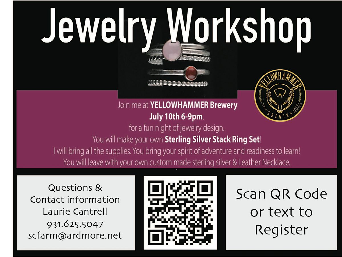 Silver Stack Ring Class @ Yellowhammer Brewing July 10