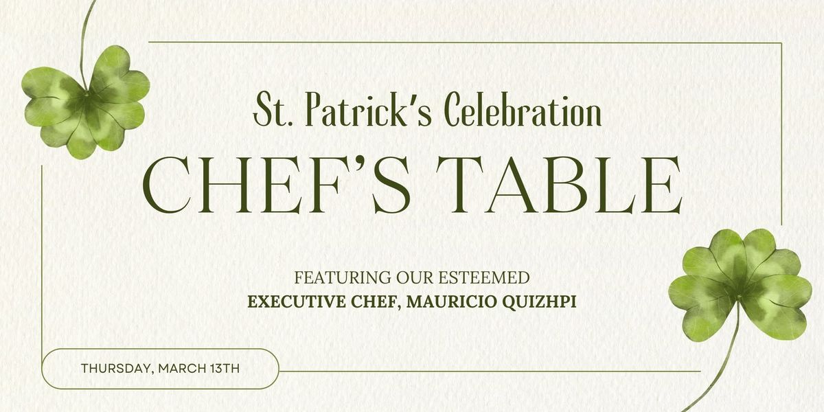 Chef's Table: Luck of the Irish