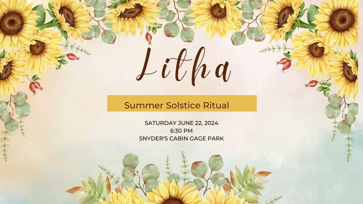 Litha - Summer Solstice