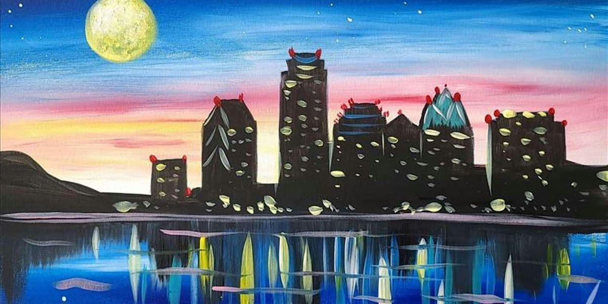 Luminous Cityscape - Paint and Sip by Classpop!\u2122