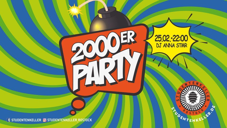 2000er Party, Studentenkeller Rostock, 25 February 2023