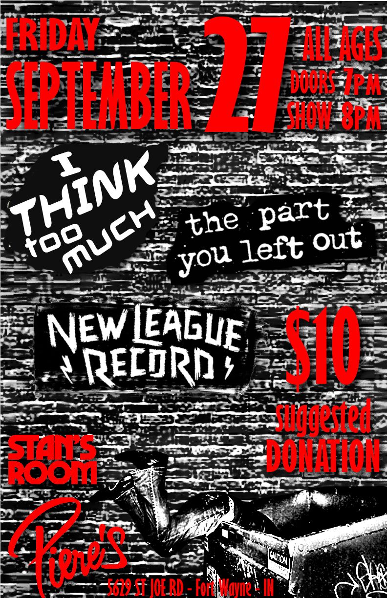 New League Record | The Part You Left Out | I Think Too Much in Stan's Room