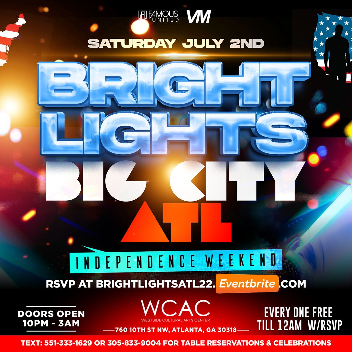 BRIGHT LIGHTS BIG CITY | INDEPENDENCE SATURDAY ATLANTA FREE ADM