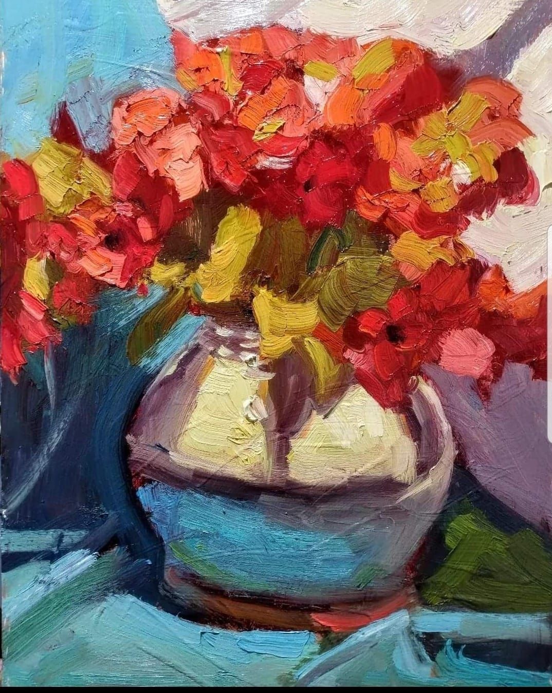 Floral Oil Painting Class (8 weeks)