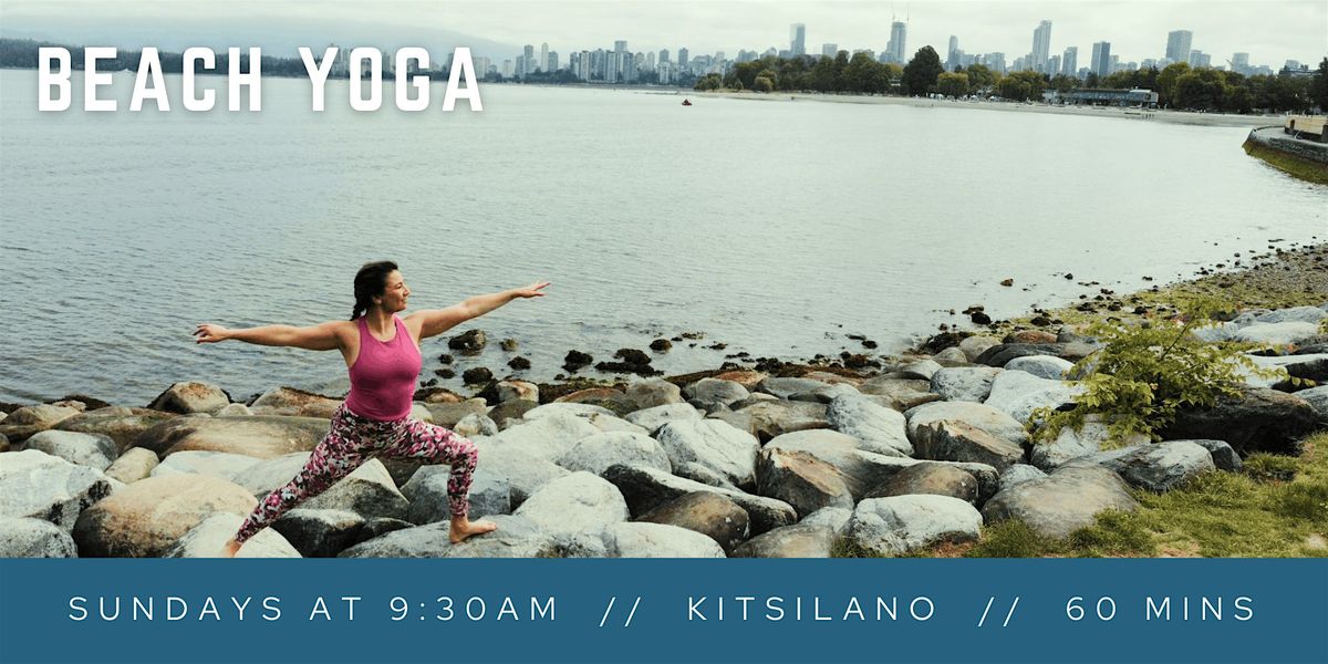 Kits Beach Yoga Sundays @ 9:30 AM