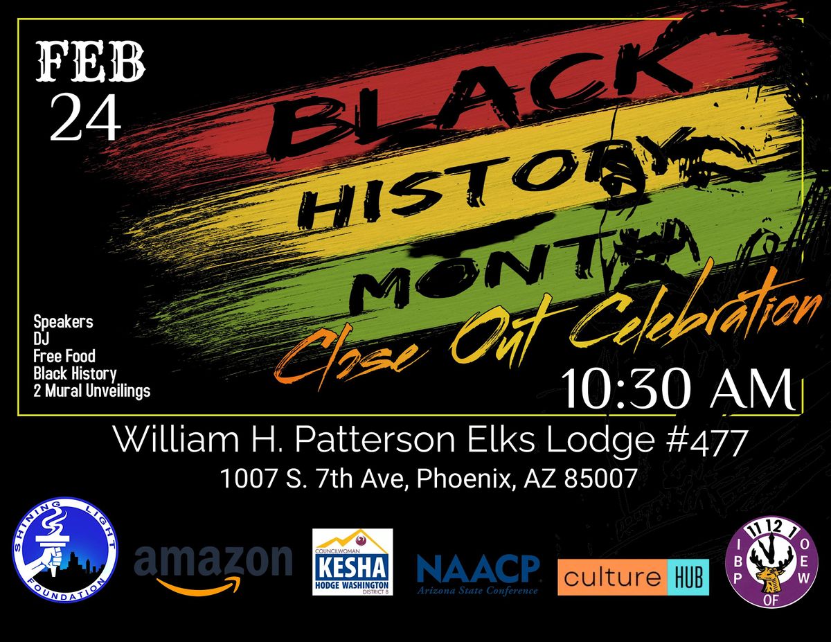 Black History Mural Project, William H. Patterson Elks Lodge #477 ...