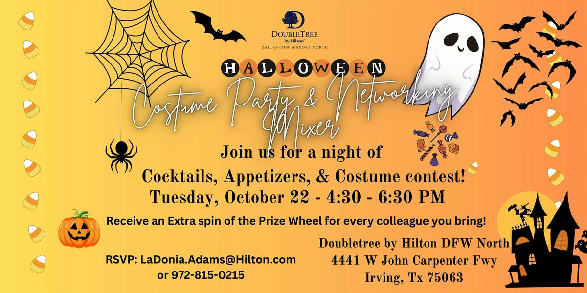 DoubleTree Halloween Costume Party & Networking Mixer