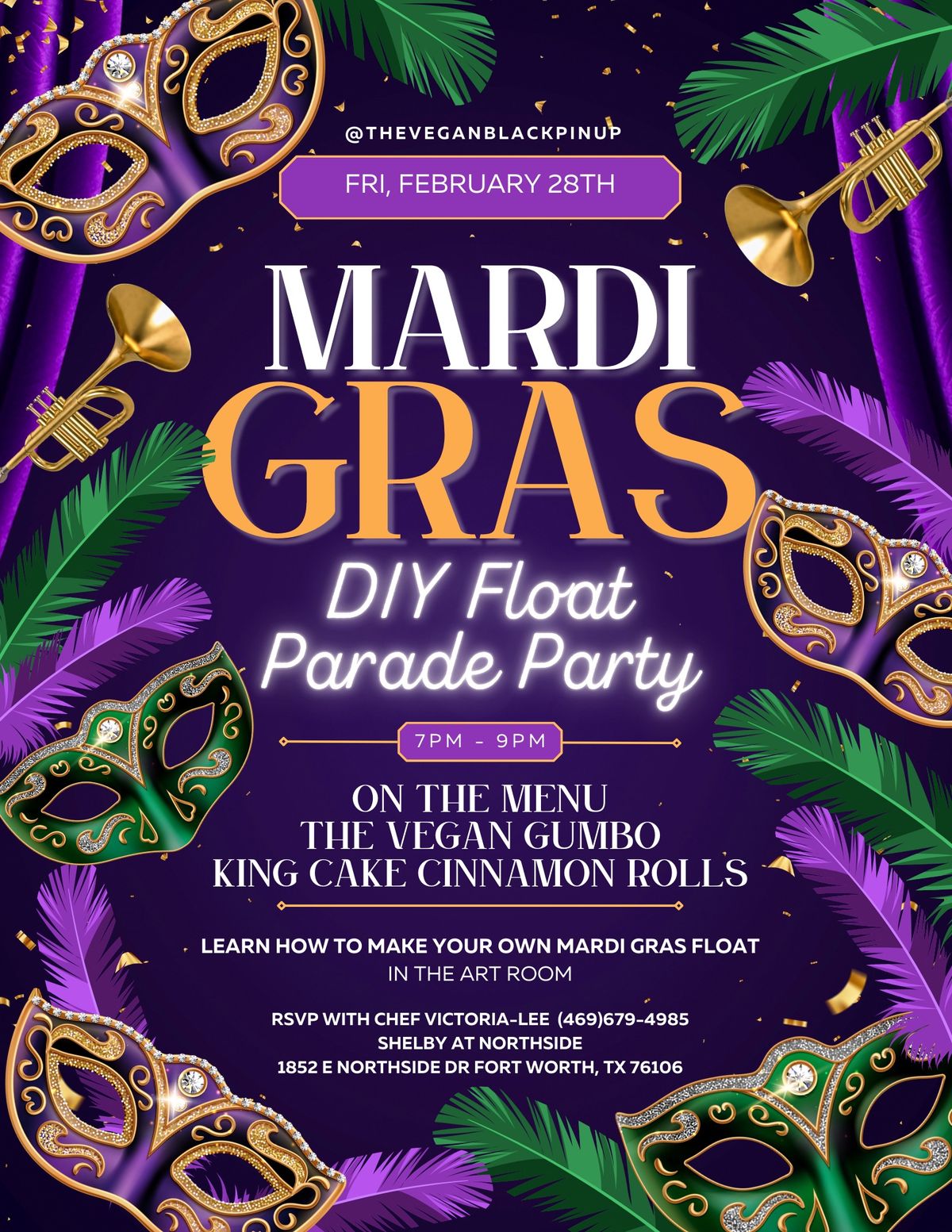 Mardi Gras Float Parade Party